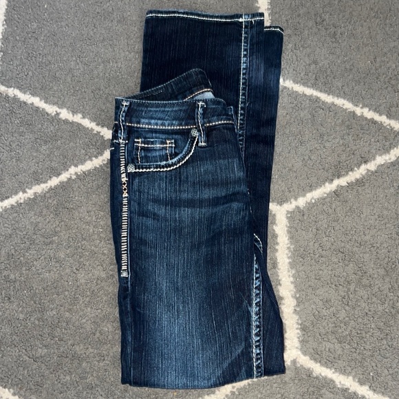 Silver Jeans Co Aiko Booutcut Jeans Size 27 - Picture 2 of 11